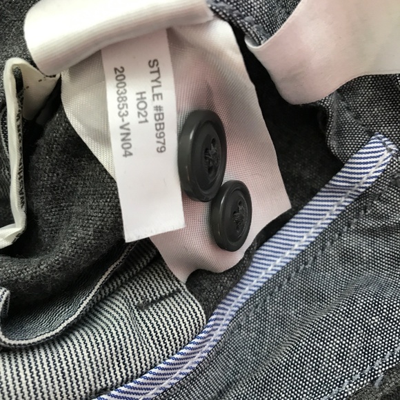 J Crew Stretch Gray Slim Straight 484 Slim Mens 32 - Picture 6 of 13